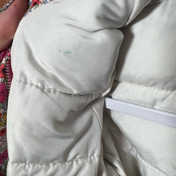 Baby Gap 4T floral “down” jacket - Picture 6 of 6